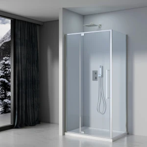 Душевой уголок Black & White Stellar Wind S818 CC-1000 100х80